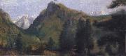 Arthur Bowen Davies Mountain Beloved of Spring oil painting on canvas